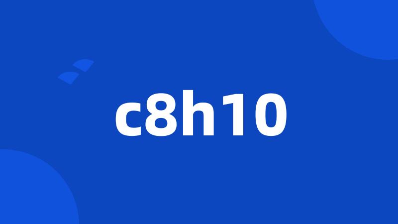 c8h10