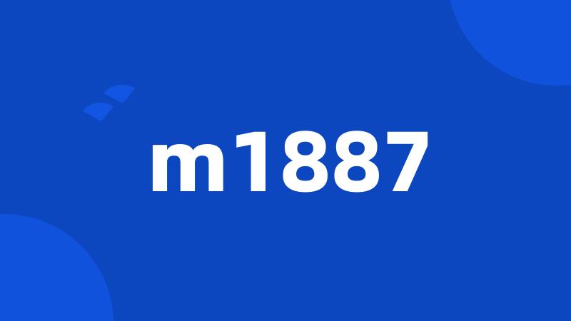 m1887