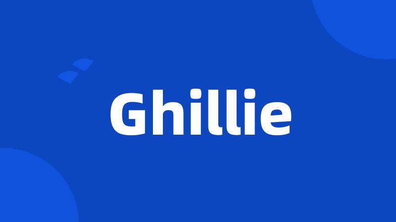 Ghillie