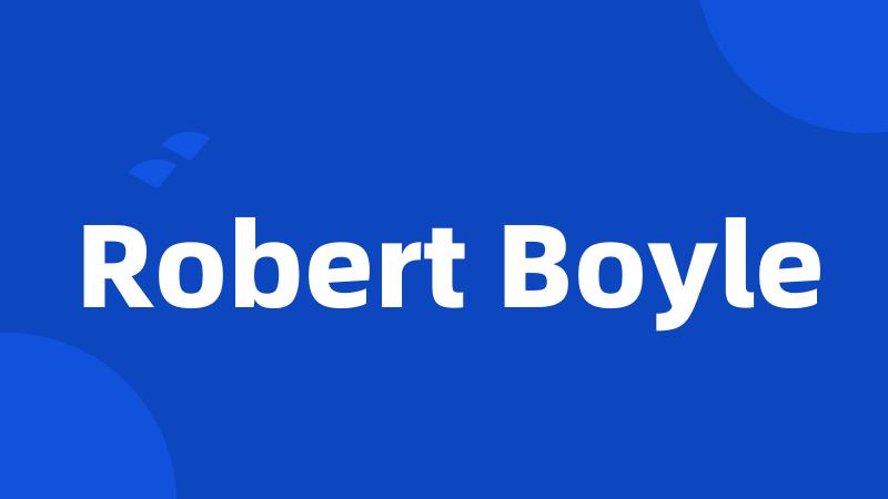 Robert Boyle