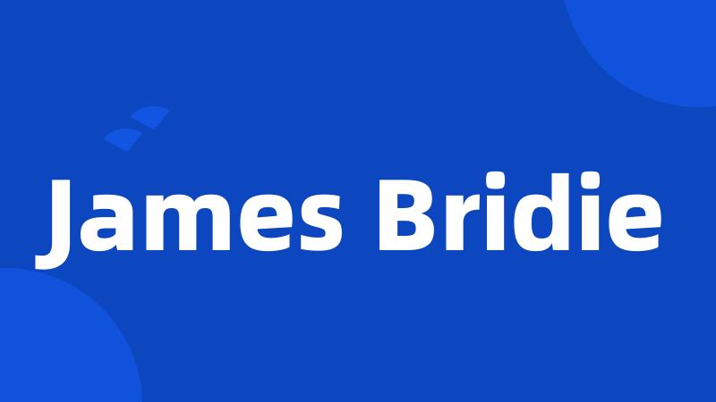 James Bridie