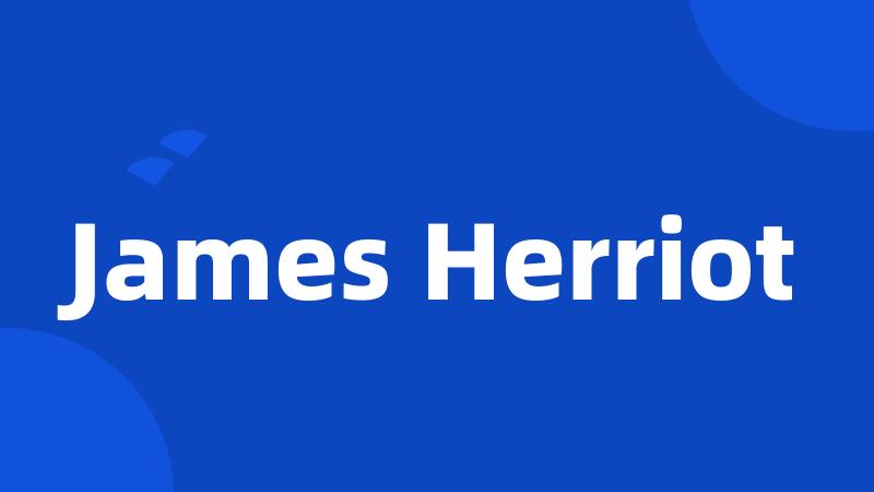 James Herriot