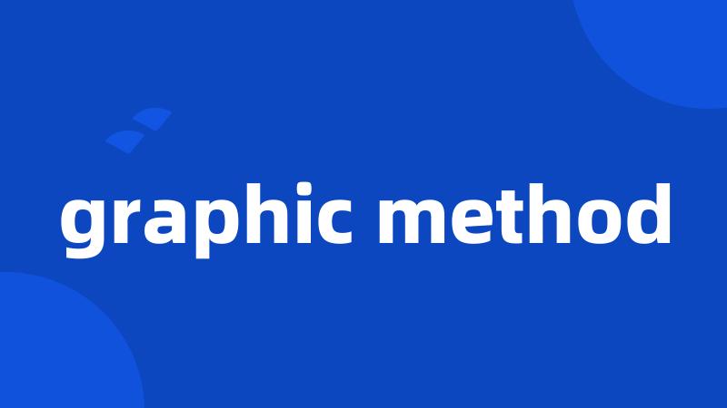 graphic method