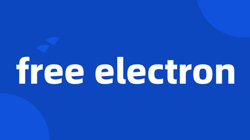 free electron