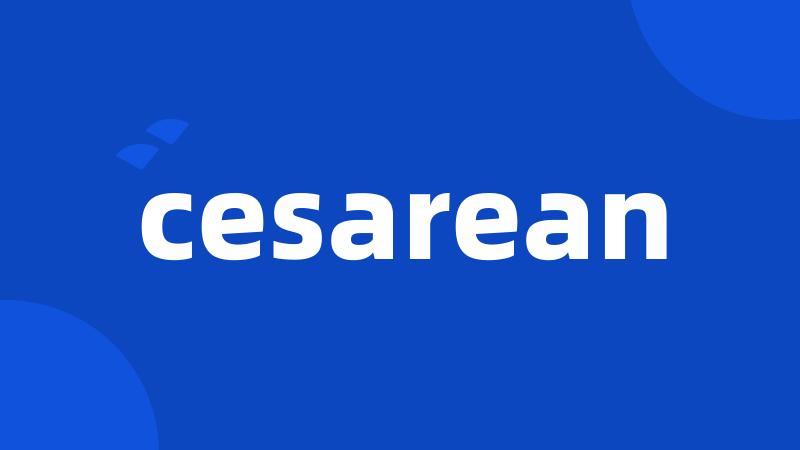 cesarean