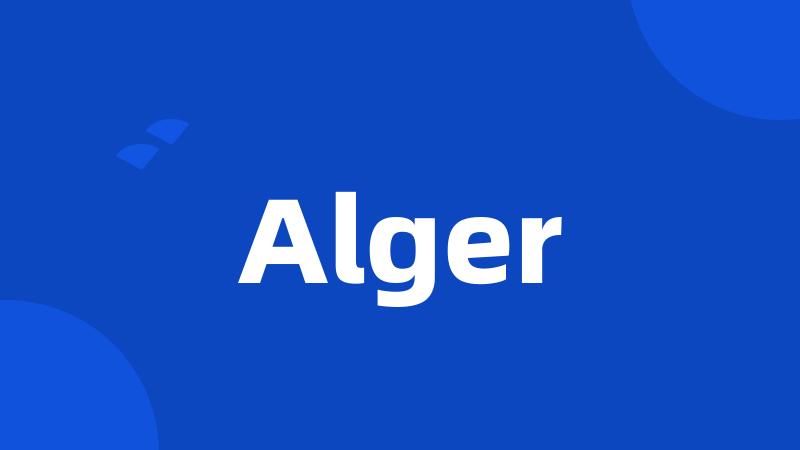 Alger