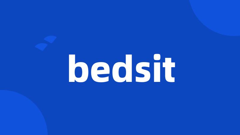 bedsit