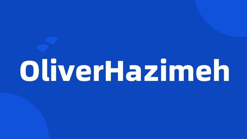 OliverHazimeh