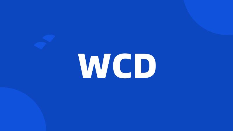 WCD