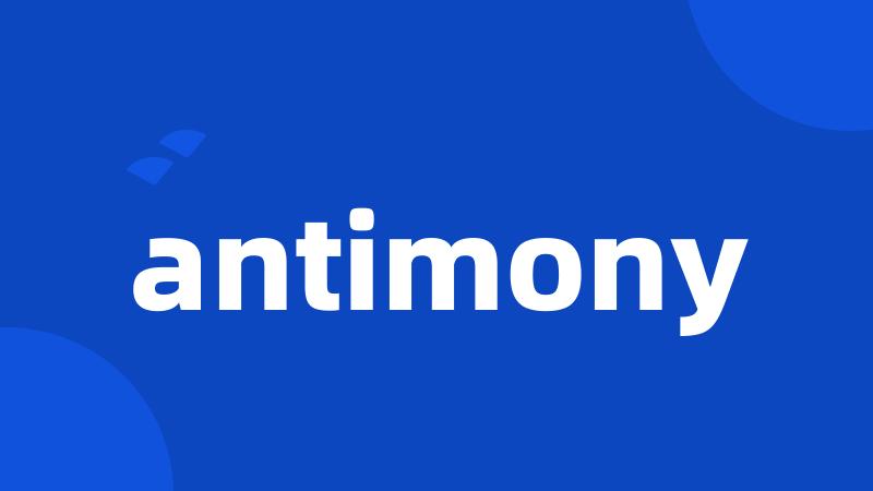 antimony