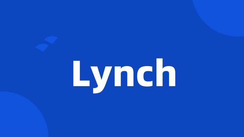 Lynch