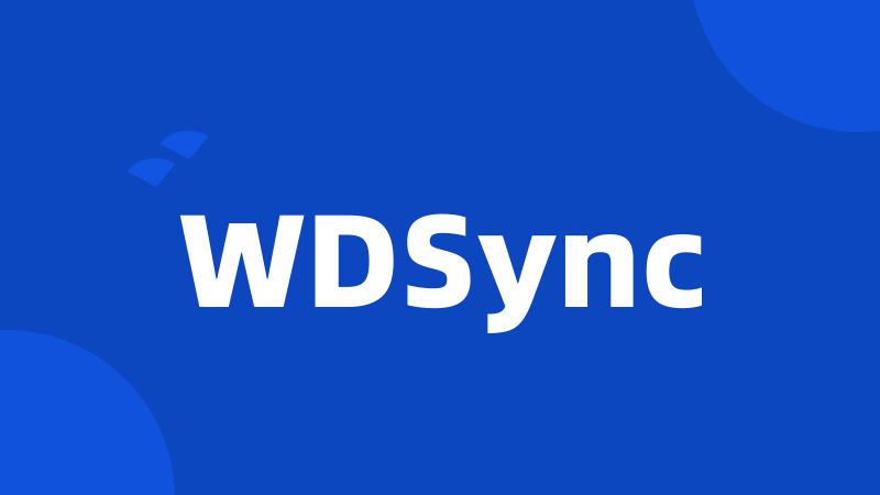 WDSync