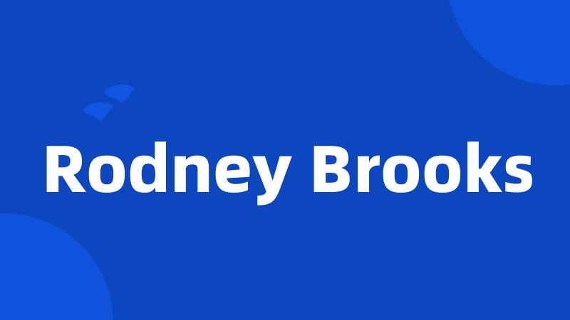 Rodney Brooks