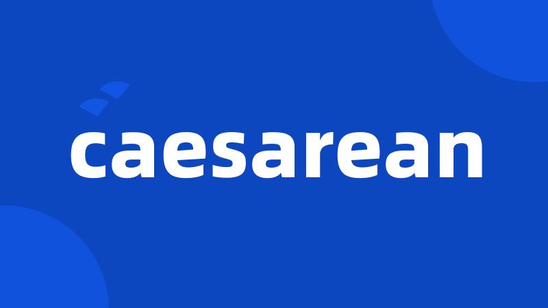 caesarean