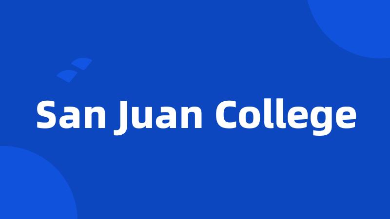 San Juan College