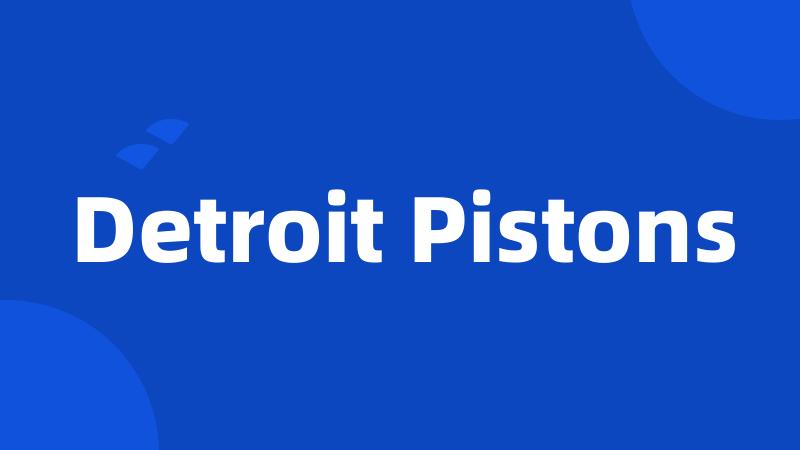 Detroit Pistons