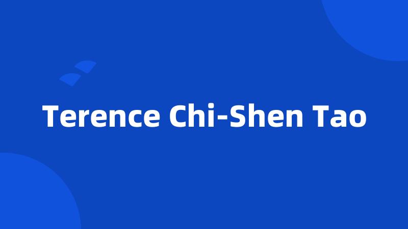 Terence Chi-Shen Tao