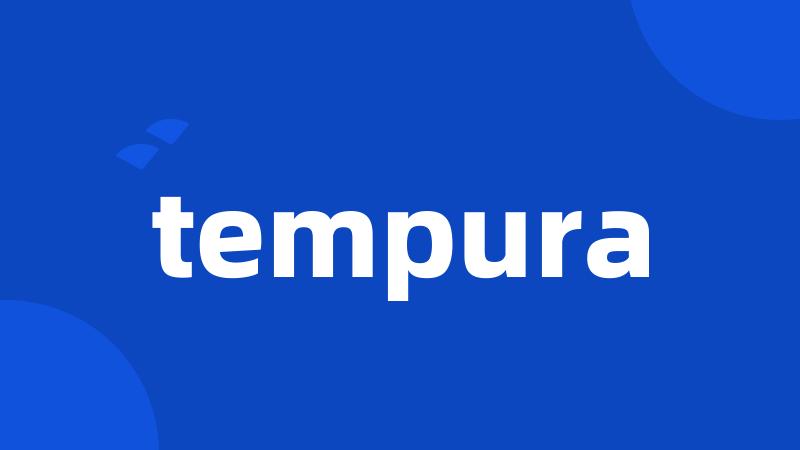 tempura