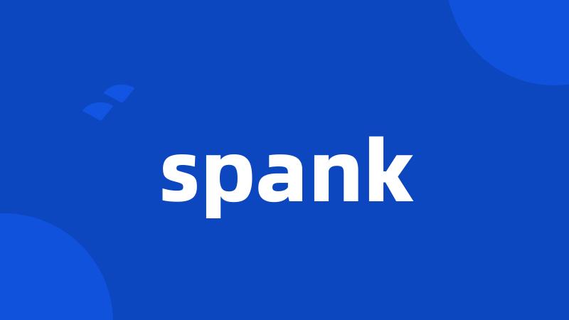 spank