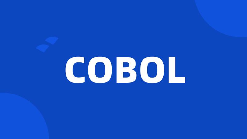 COBOL