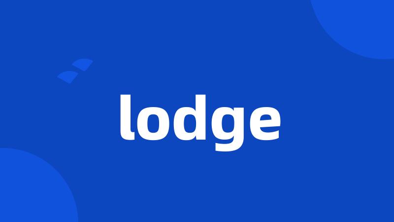 lodge