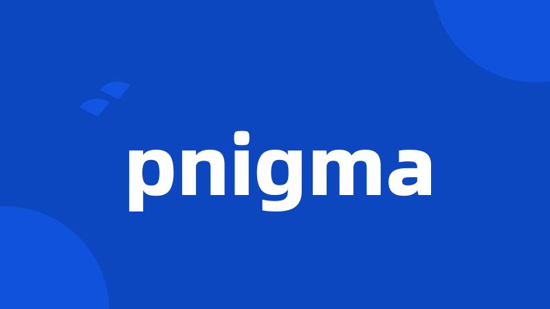 pnigma