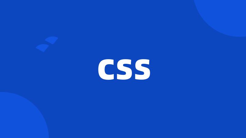 css