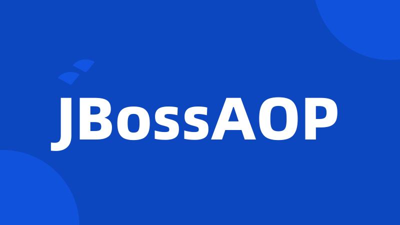 JBossAOP