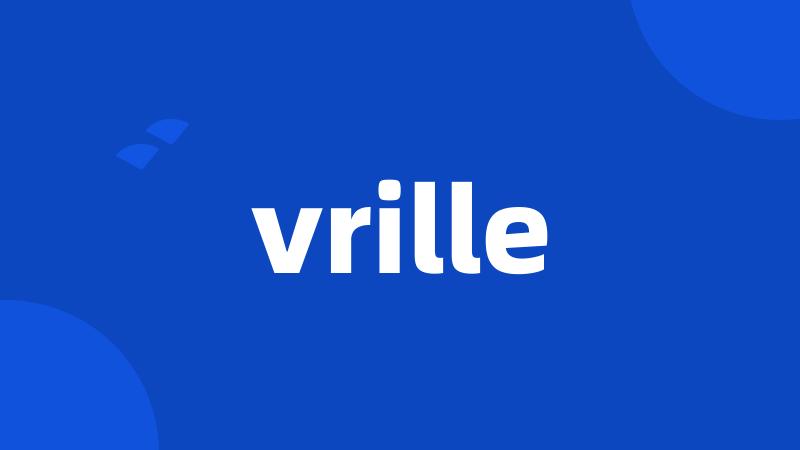 vrille