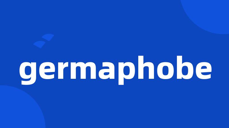 germaphobe