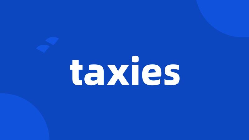 taxies