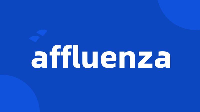 affluenza