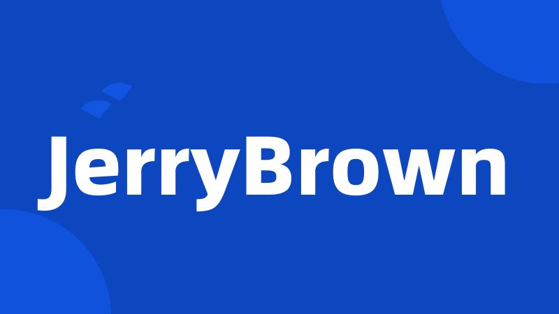 JerryBrown