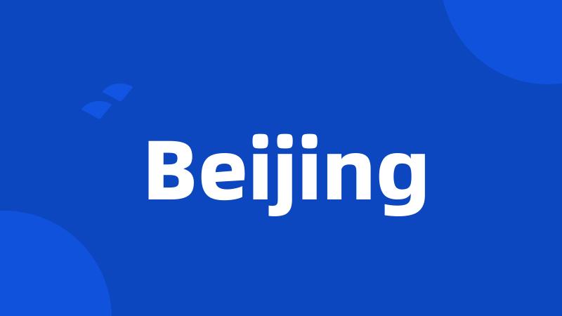 Beijing