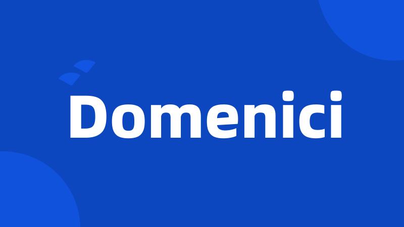 Domenici