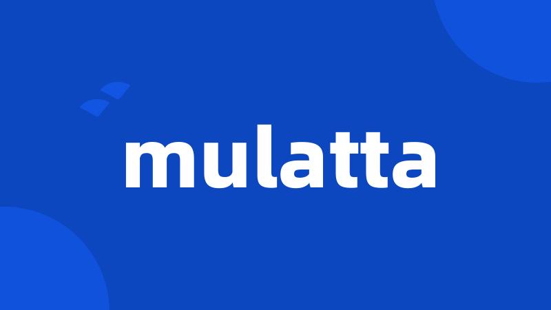 mulatta