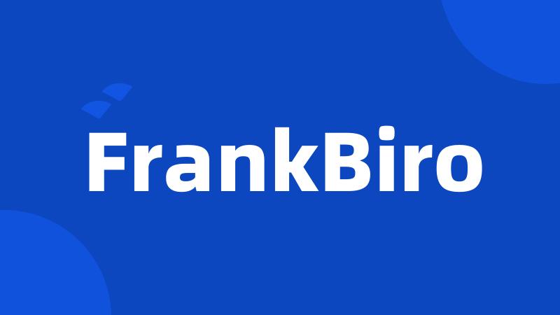 FrankBiro