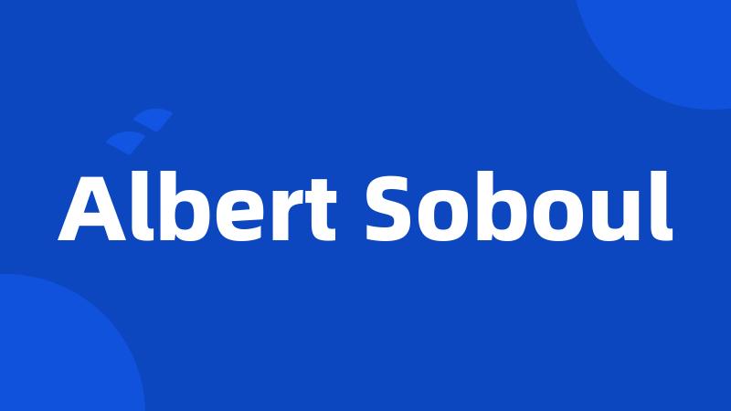 Albert Soboul