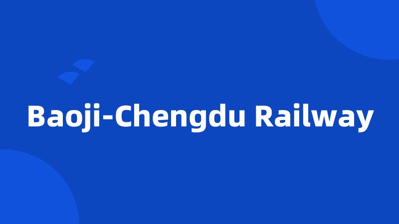 Baoji-Chengdu Railway