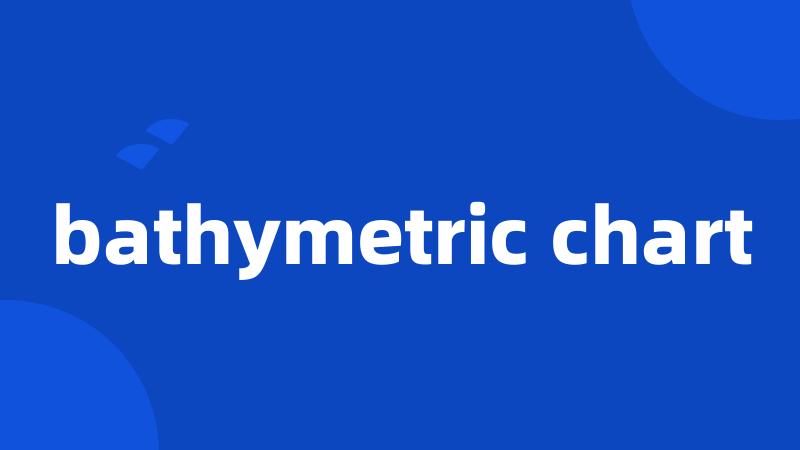 bathymetric chart