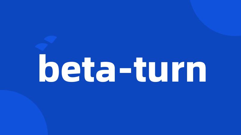 beta-turn