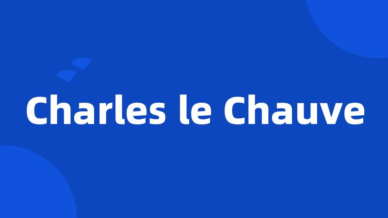 Charles le Chauve