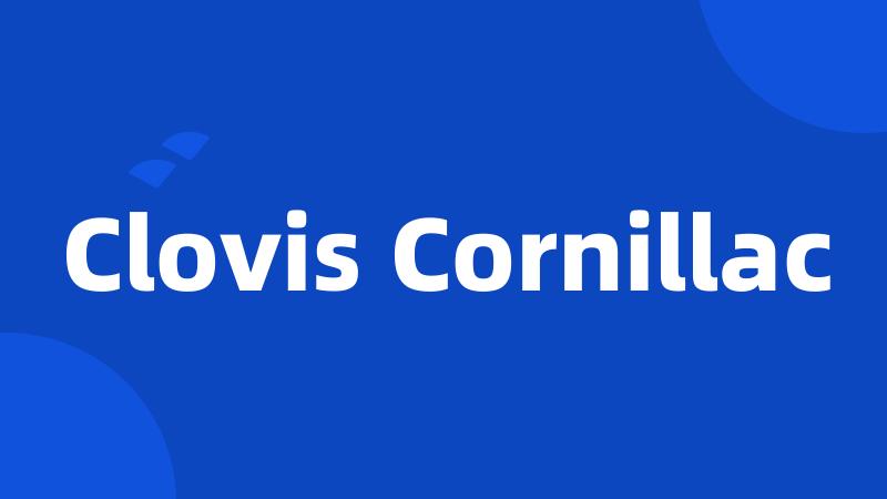 Clovis Cornillac