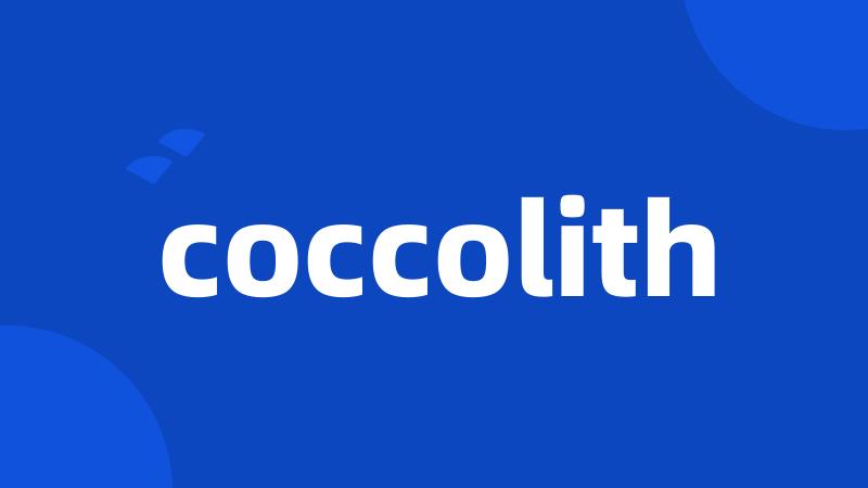 coccolith