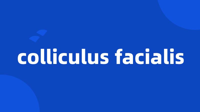 colliculus facialis