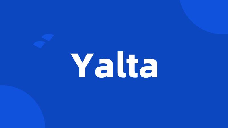 Yalta