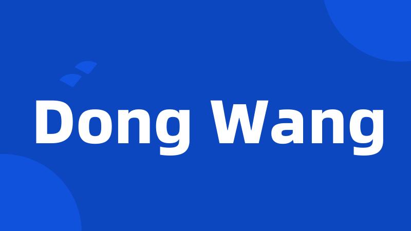 Dong Wang