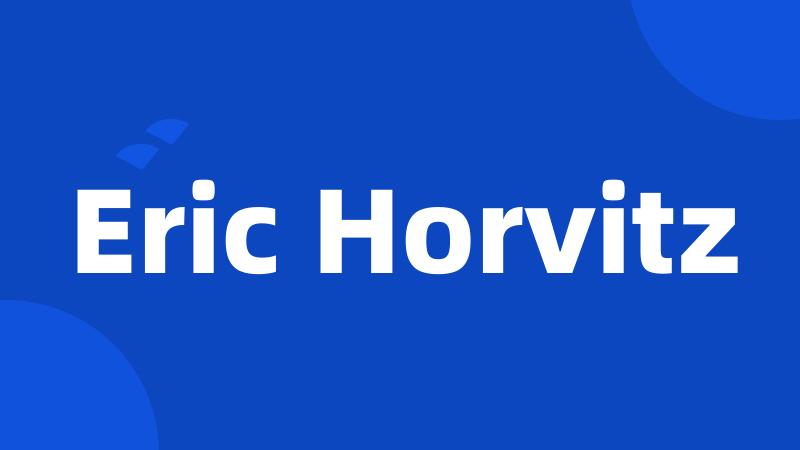 Eric Horvitz