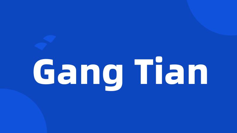 Gang Tian