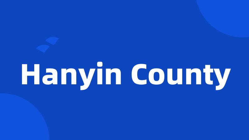 Hanyin County